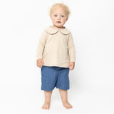 Baby & Kids Cotton Emil Shorts - Soft Denim