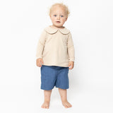 Baby & Kids Pima Cotton Easy Top - Beige