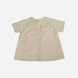 Baby & Kids Pima Cotton Friend Shirt - Beige