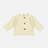 Baby Cotton Cloud Cardigan - Milk