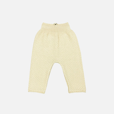 Baby Cotton Cloud Pants - Milk