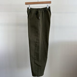 Womens Cotton Arc Pants - Olive Canvas