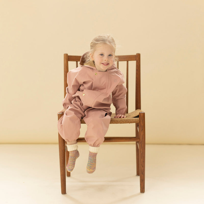 Waterproof Onesie - Crabapple