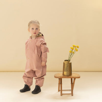 Waterproof Onesie - Crabapple