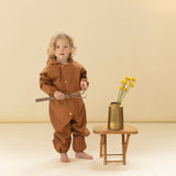 Waterproof Onesie - Rust