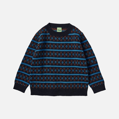 Lambswool Sweater - Dark Navy