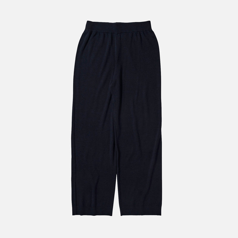 Womens Merino Wool Pants - Dark Navy