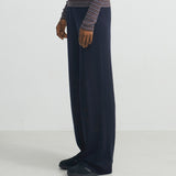 Womens Merino Wool Pants - Dark Navy