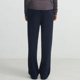 Womens Merino Wool Pants - Dark Navy