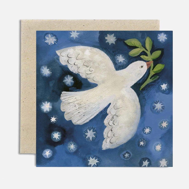 Greeting Card - Starry Dove