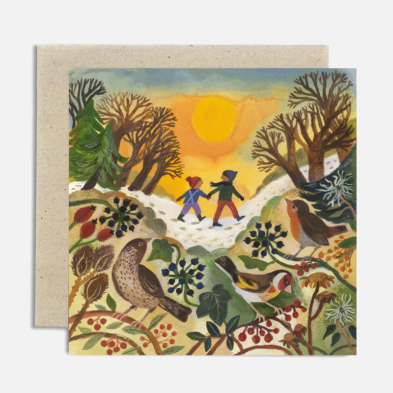 Greeting Card -  The Wild Path