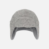 Baby & Kids Wool Felt Trapper Hat - Medium Grey Melange