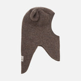 Baby & Kids Wool Fleece Bear Balaclava - Brown Melange