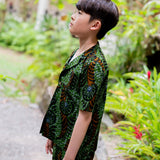 Wax Cotton Temi Shirt - Dark Fern