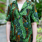 Wax Cotton Temi Shirt - Dark Fern