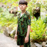 Wax Cotton Temi Shirt - Dark Fern