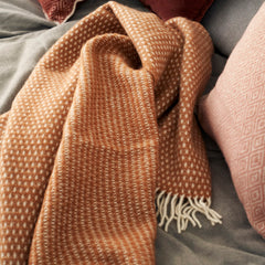 Lambswool Knut Blanket/Throw - Nougat – MamaOwl