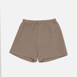 Baby & Kids Cotton Olive Shorts - Cashmere Colour