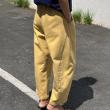 Womens Cotton Arc Pants - Butter