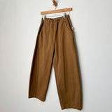 Womens Cotton Arc Pants - Tobacco