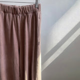 Womens Cotton Balloon Pants - Macchiato