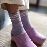 Womens Cotton Girlfriend Socks - Iris