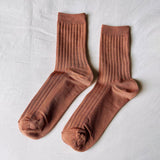 Womens Cotton Her Socks - Nude Peach