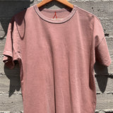 Womens Cotton Her Tee - Dried Rose