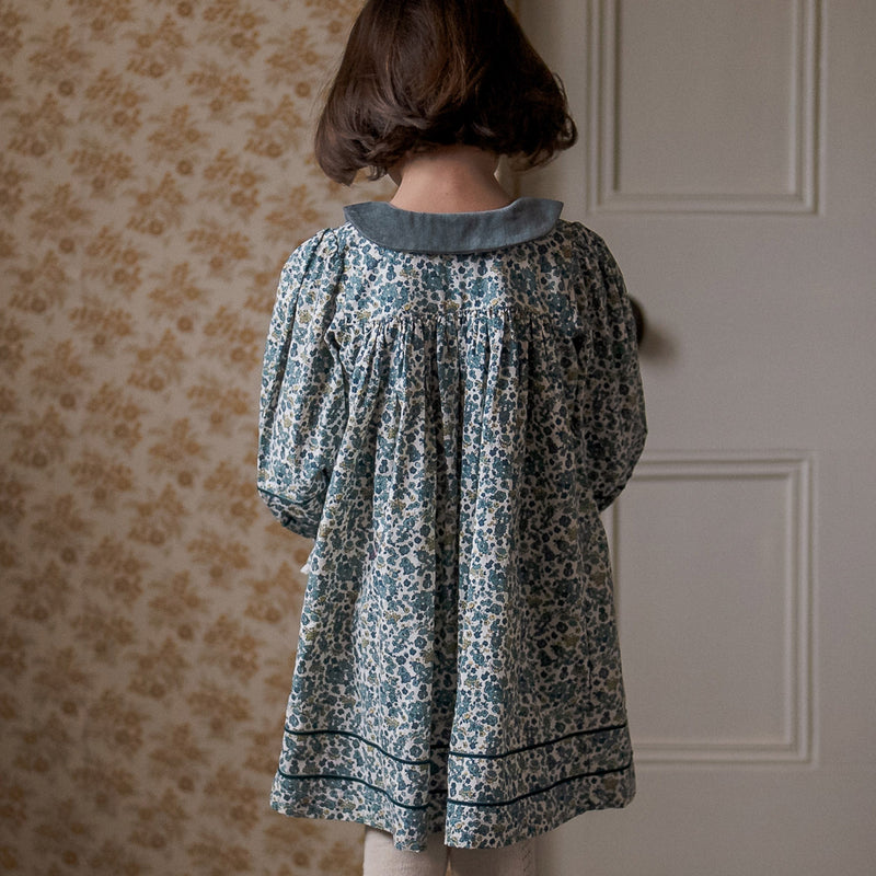 Cotton Tessa Dress - Midwinter Floral