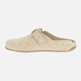 Adults Felted Wool Slipper - Natural