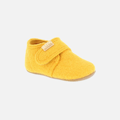 Boiled Wool Slipper Shoe - Inca Gold