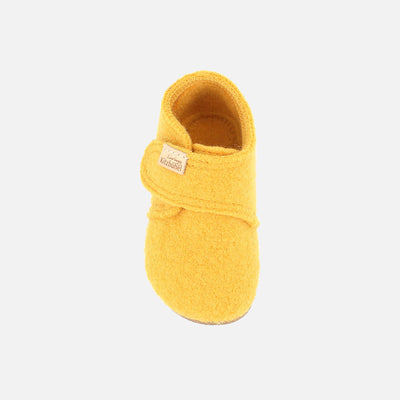 Boiled Wool Slipper Shoe - Inca Gold