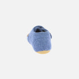 Boiled Wool Slipper Shoe - Midnight Hedgehog