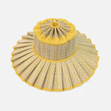 Women's Hand Woven Natural Grass Capri Hat - Tuscany