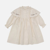 Cotton Iris Dress - Cream