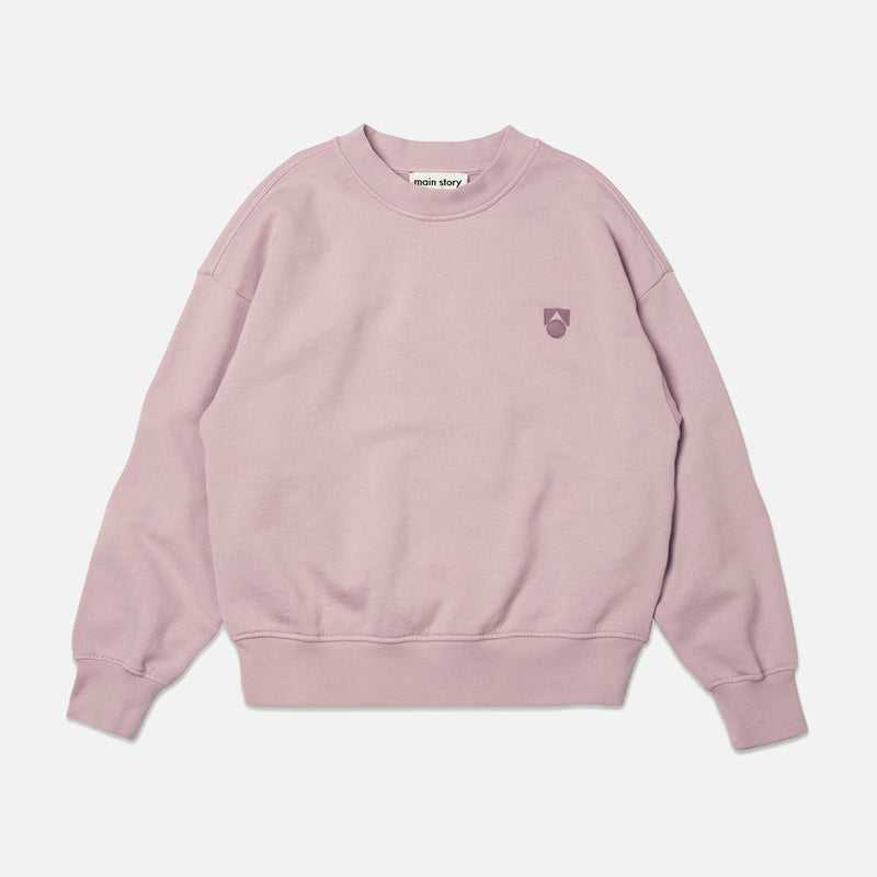 Cotton Bubble Sweatshirt - Rose