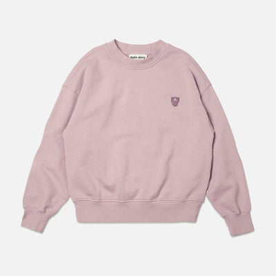 Cotton Bubble Sweatshirt - Rose