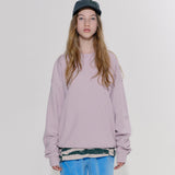 Cotton Bubble Sweatshirt - Rose