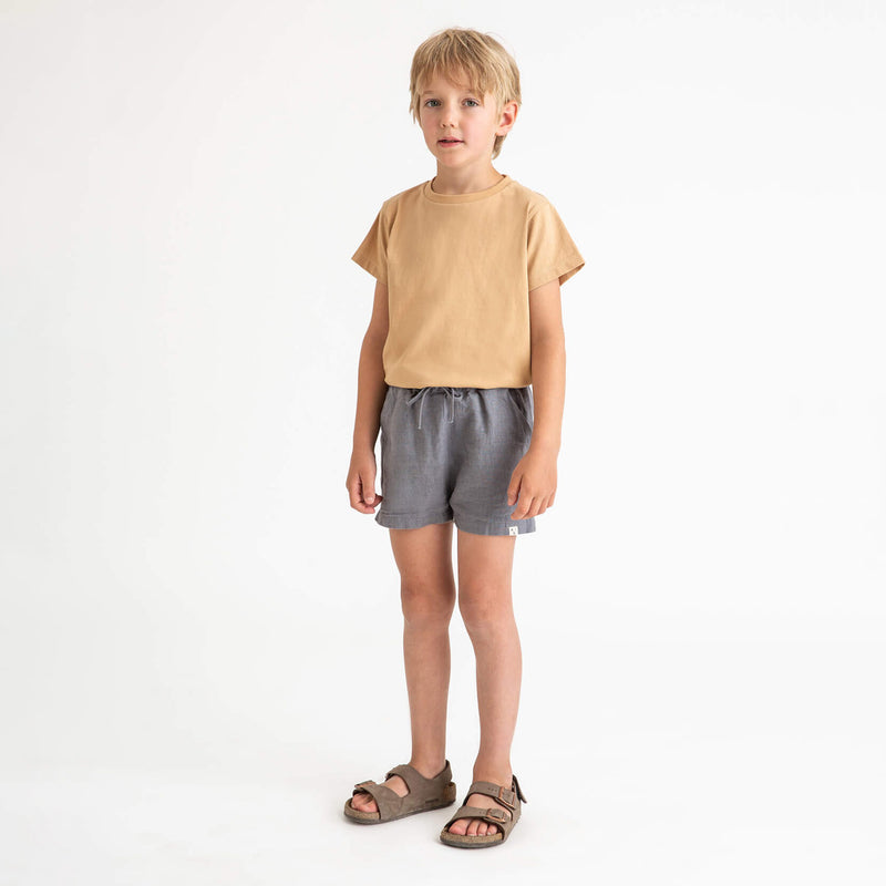 Baby & Kids Cotton Tee - Camel