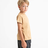 Baby & Kids Cotton Tee - Camel