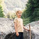 Baby & Kids Cotton Tee - Camel