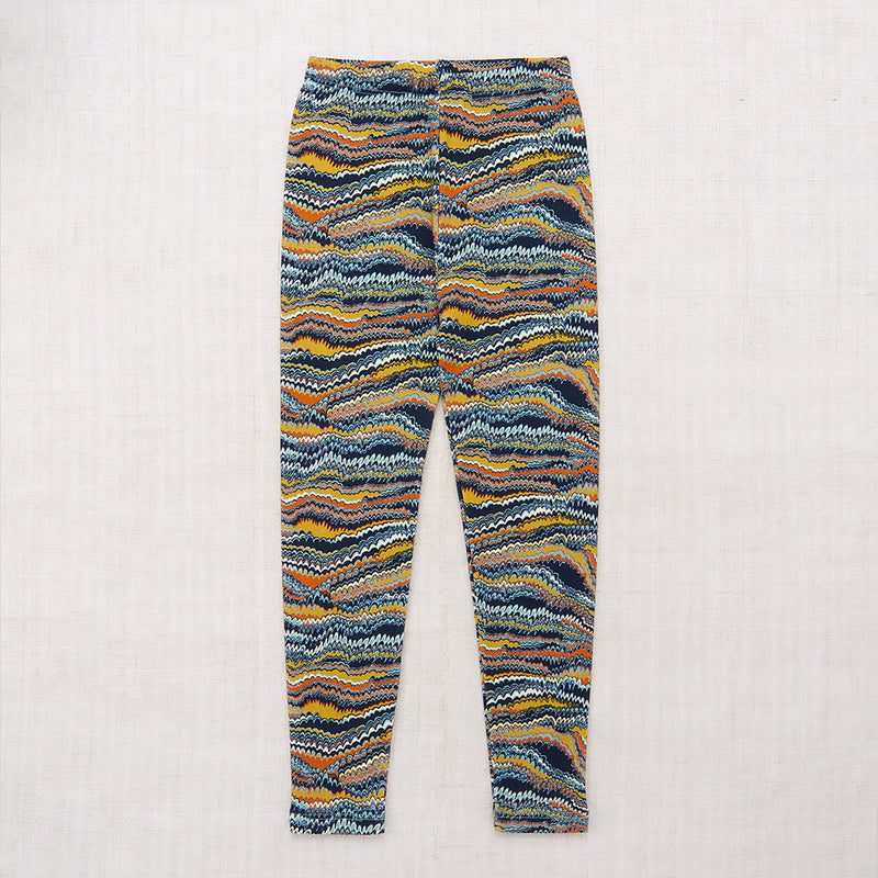 Pima Cotton Leggings - Yonder Scribble