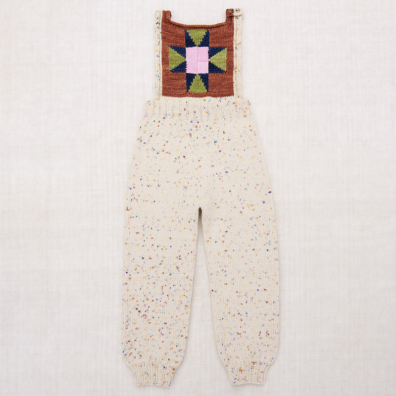 Merino Wool Nova Quilt Overall - Iris Confetti