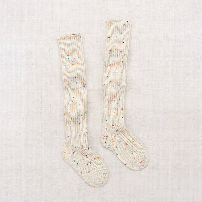 Baby & Kids Merino Wool Over-Knee Sock  - Iris Confetti