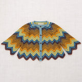 Merino Wool Parlor Chevron Cardigan - Mango