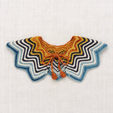 Merino Wool Parlor Chevron Collar - Ink