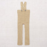 Baby Merino Wool Rib Longies - Alabaster