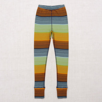 Pima Cotton Leggings - Sunset Stripe