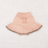 Baby & Kids Hand Knit Merino Wool Skating Pond Skirt - Faded Rose /Brut