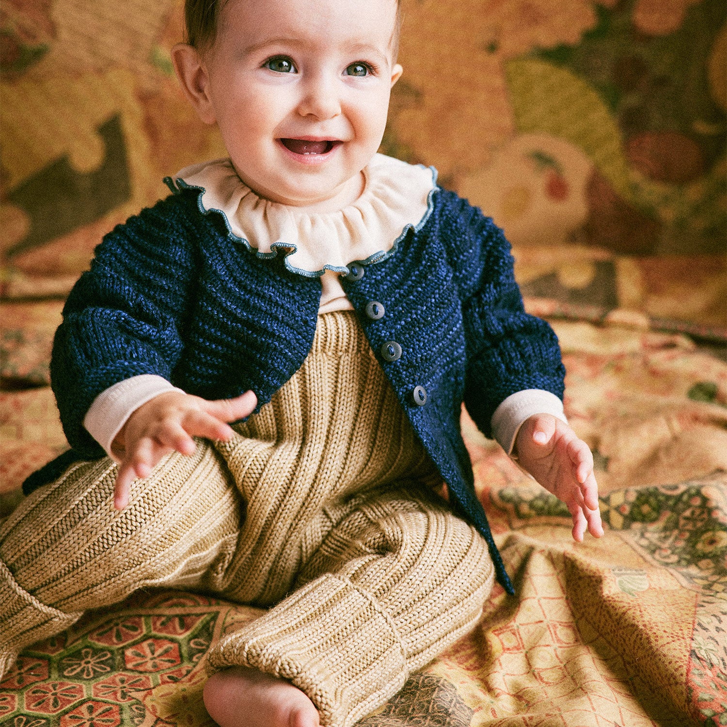 misha&puff rib longies alabaster